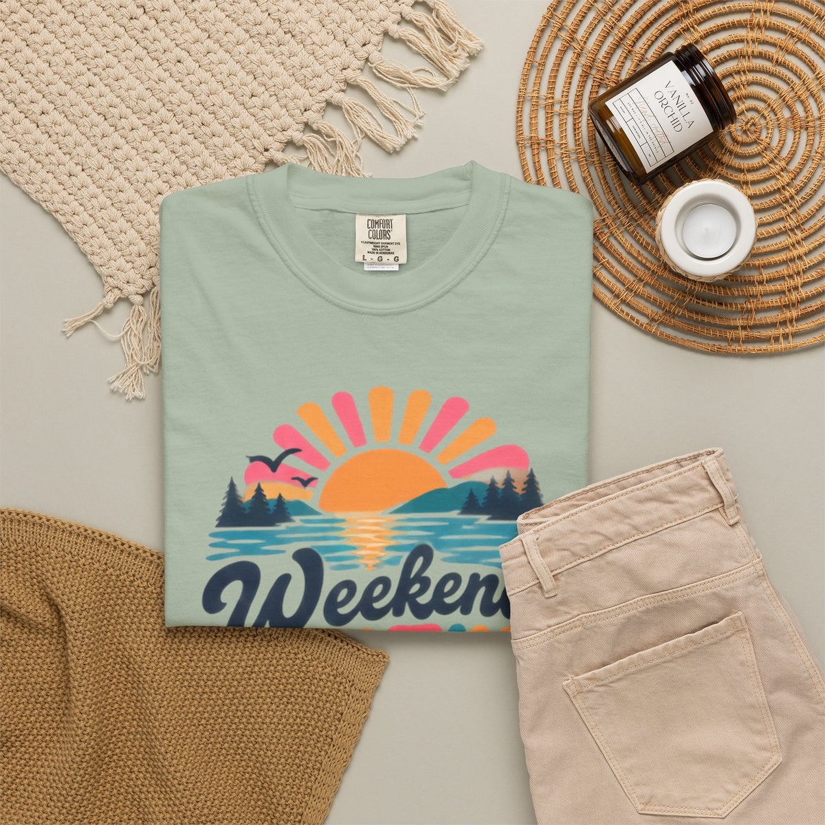 Retro Weekend Boating T-shirt