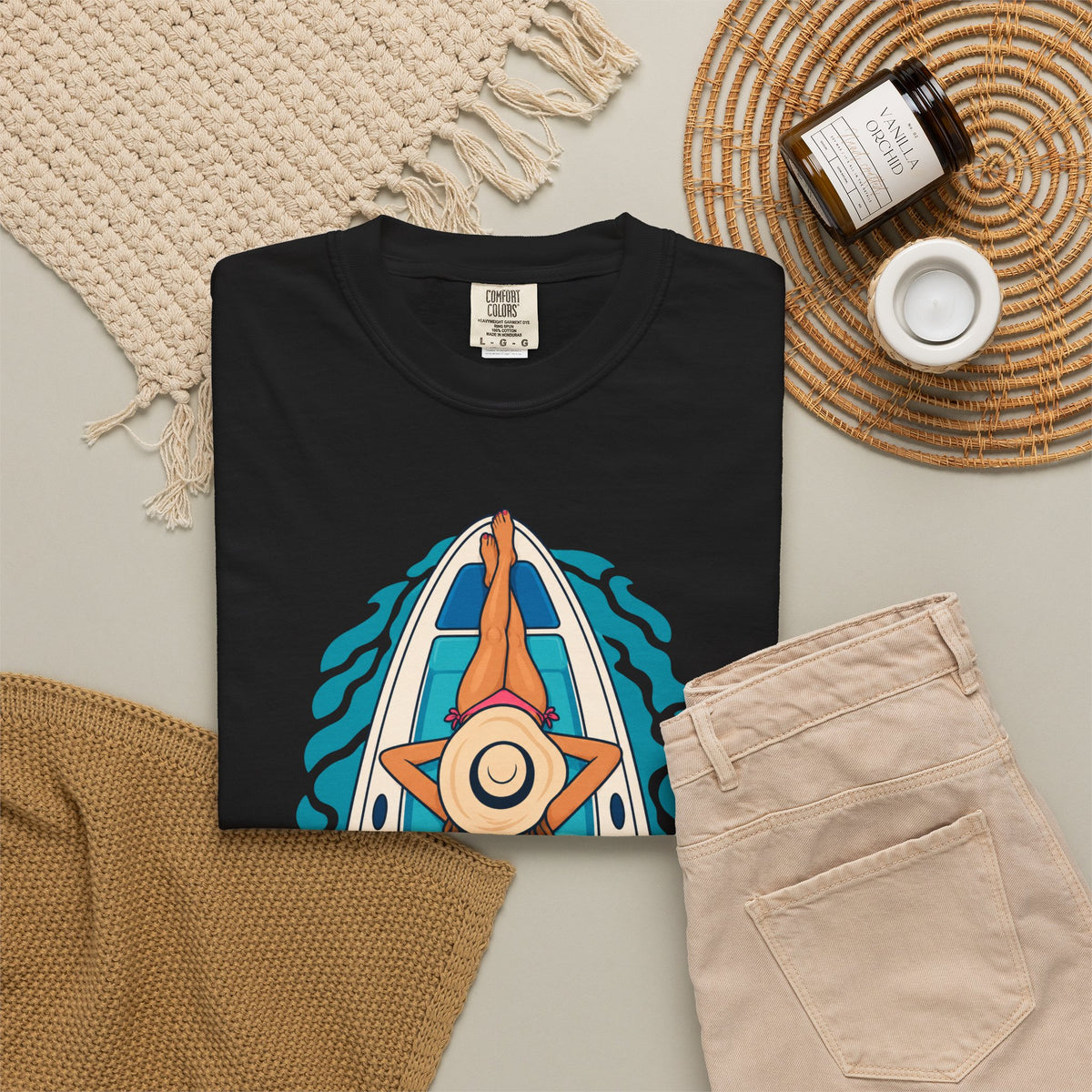 Girl On Water T-shirt