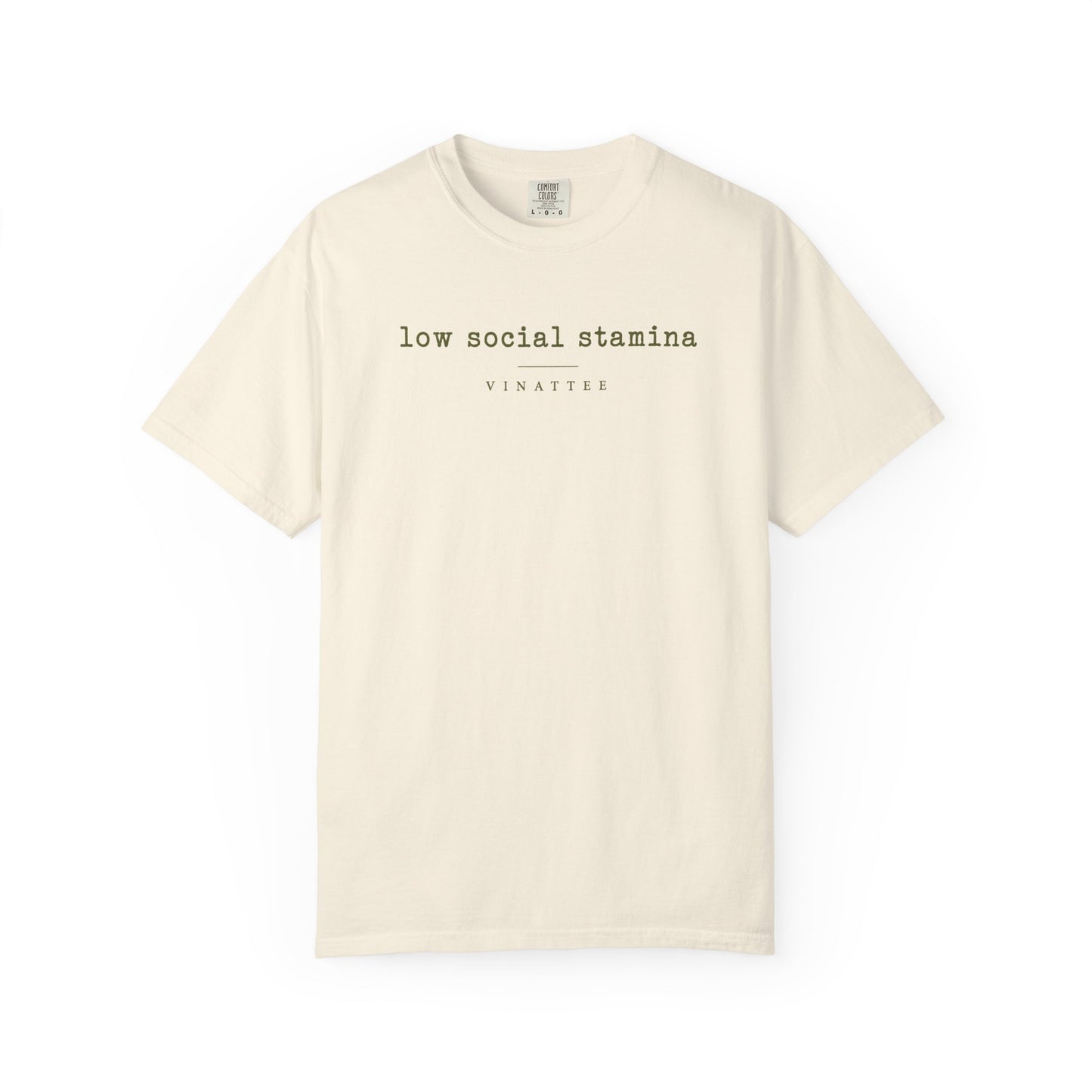 Low Social Stamina T-shirt