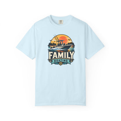 Family Boating Badge T-shirt