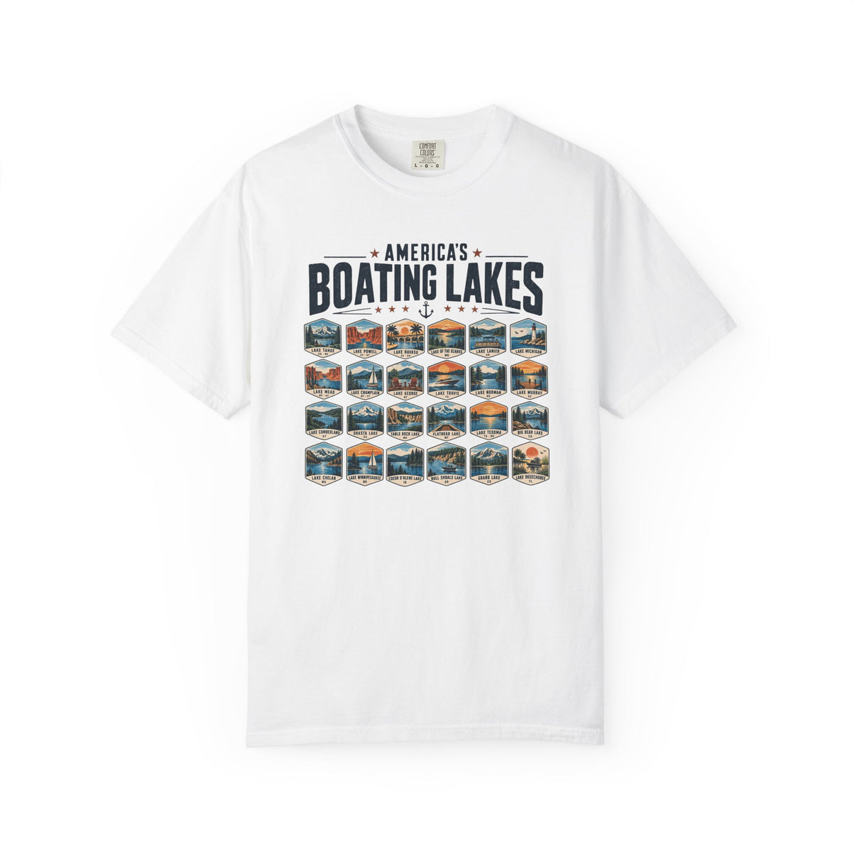 Boating Lakes T-shirt