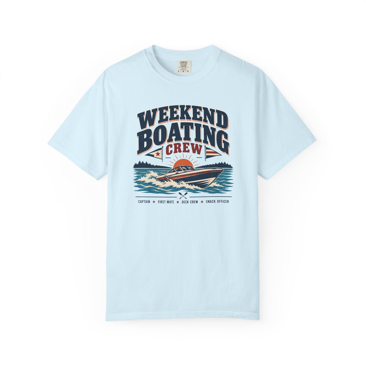 Weekend Boating Crew T-shirt