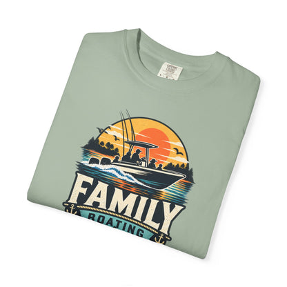 Family Boating Badge T-shirt