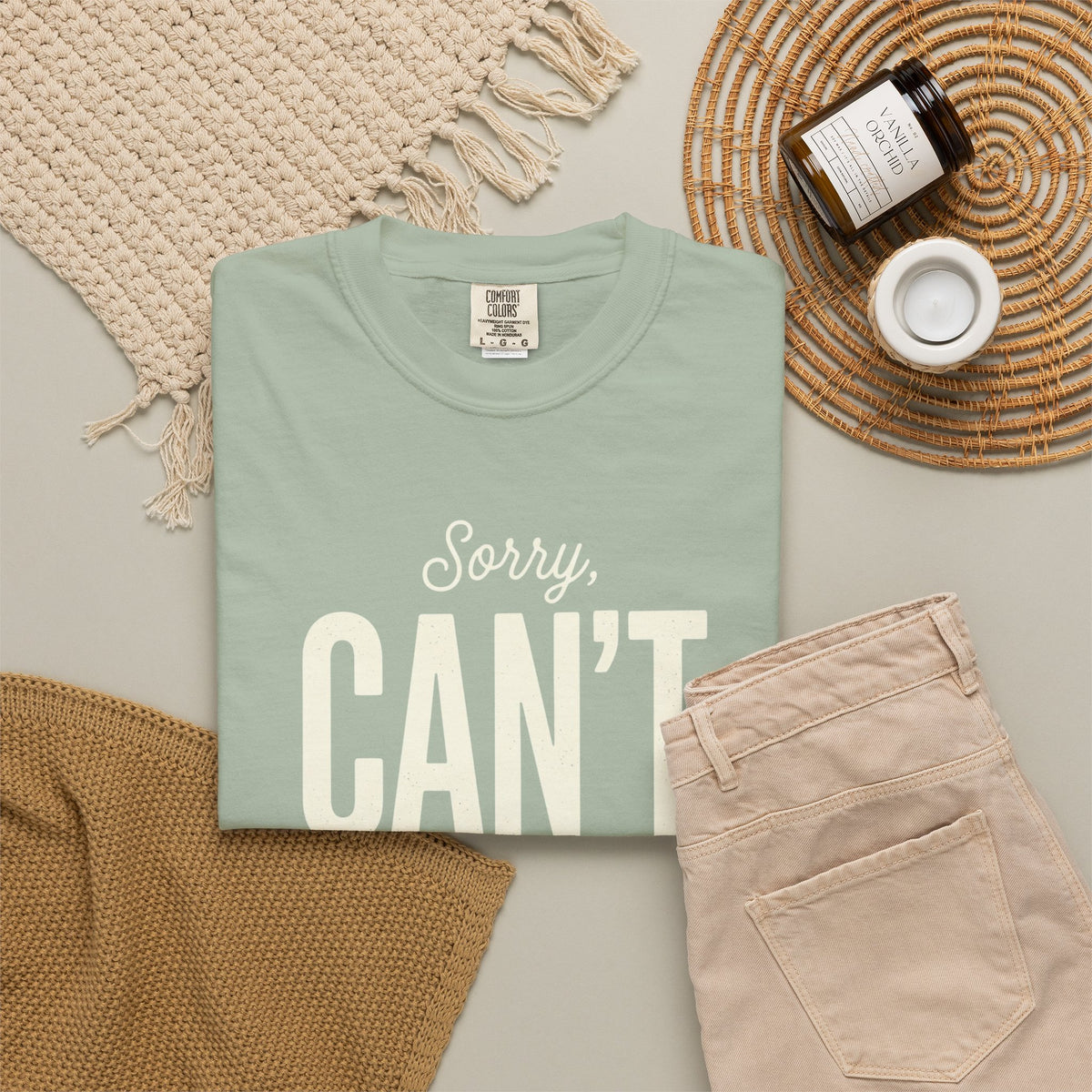 Sorry Can't T-shirt