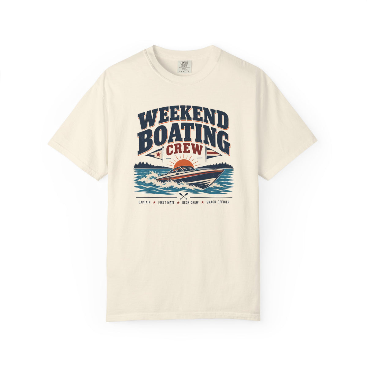 Weekend Boating Crew T-shirt