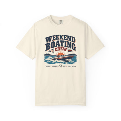 Weekend Boating Crew T-shirt