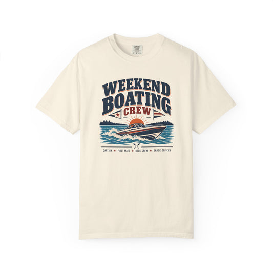Weekend Boating Crew T-shirt