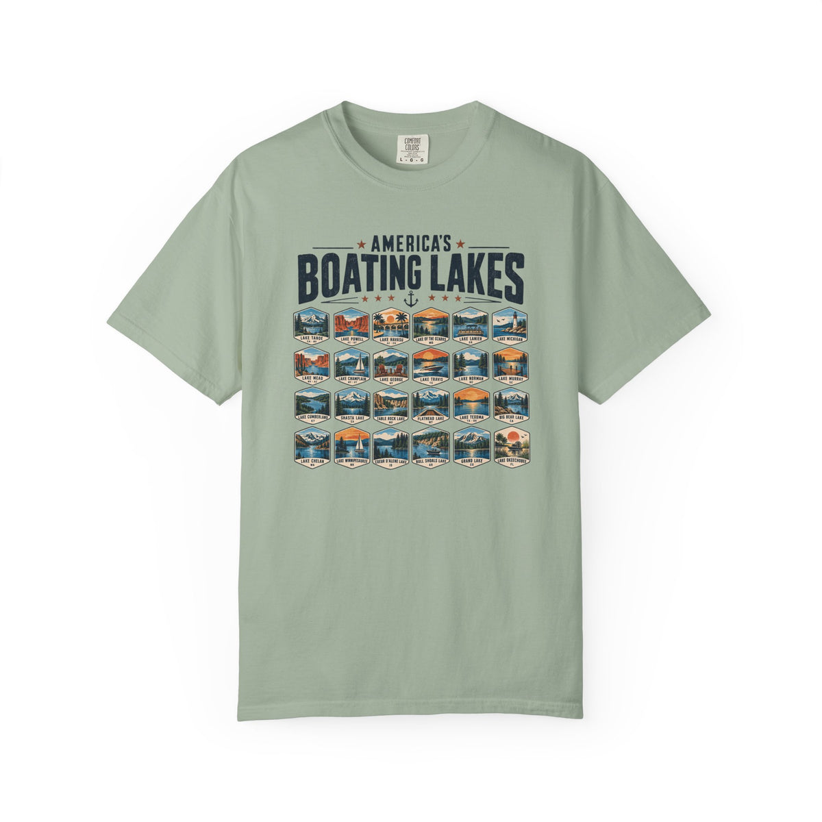 Boating Lakes T-shirt