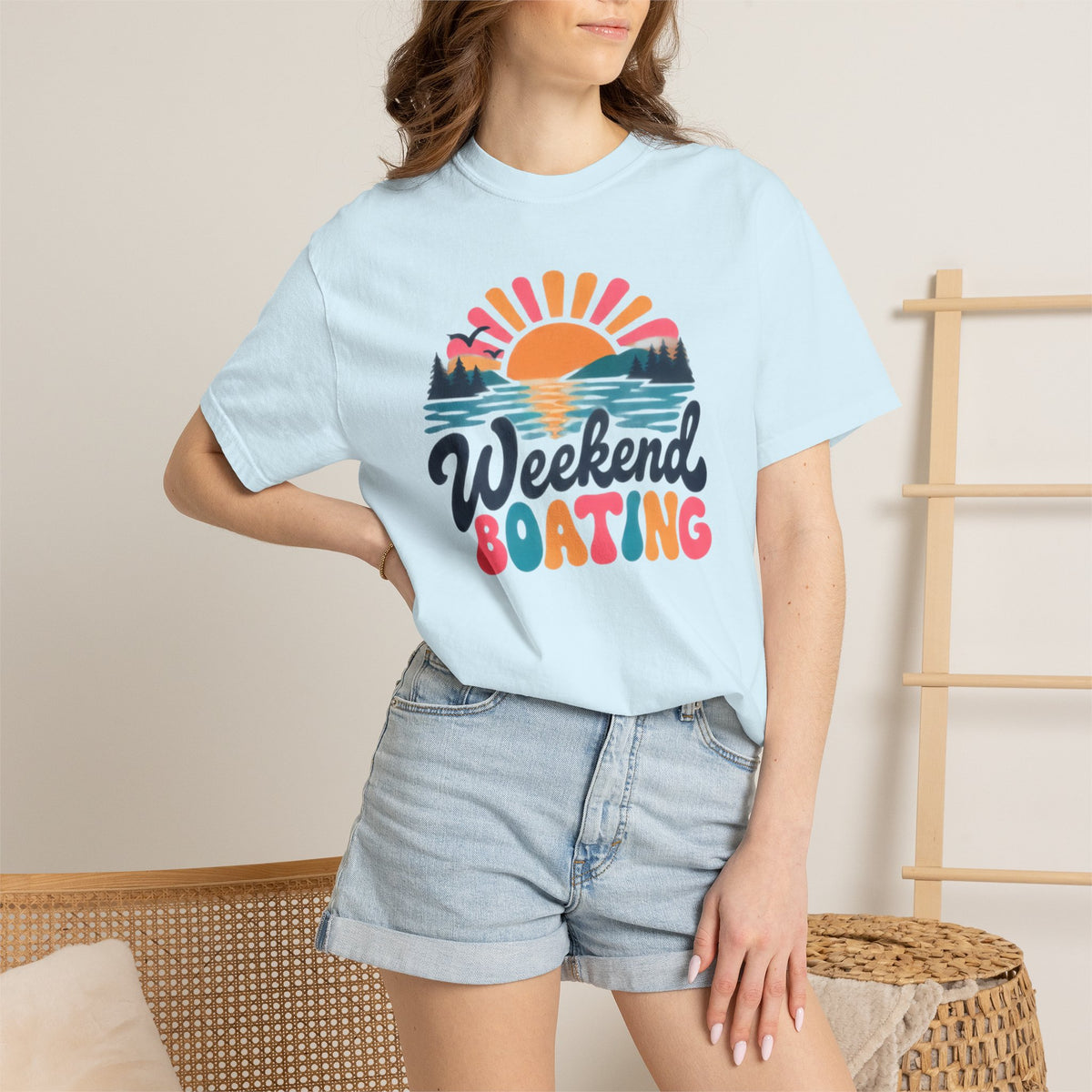 Retro Weekend Boating T-shirt
