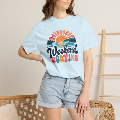 Retro Weekend Boating T-shirt