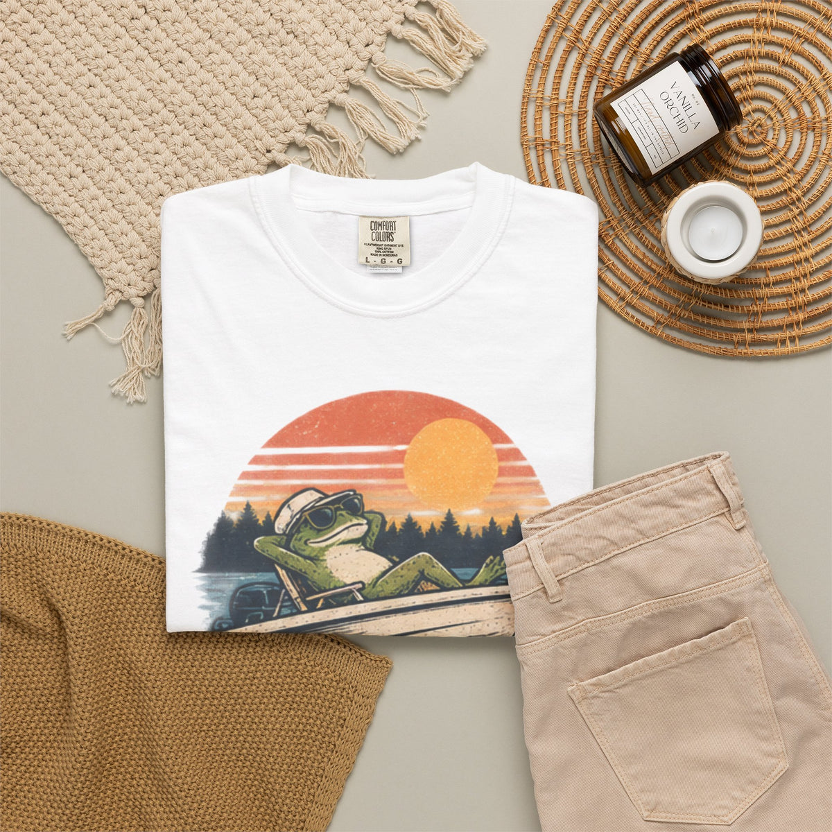 Frog Boating T-shirt