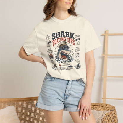 Shark Boating Tips T-shirt
