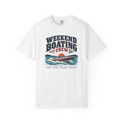 Weekend Boating Crew T-shirt