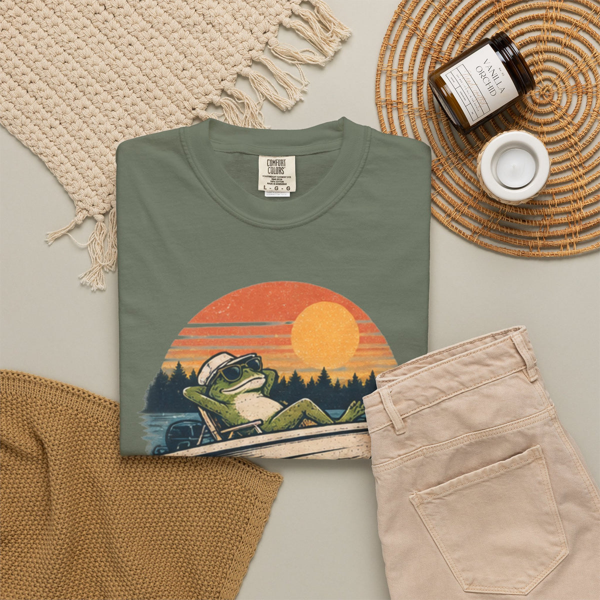 Frog Boating T-shirt