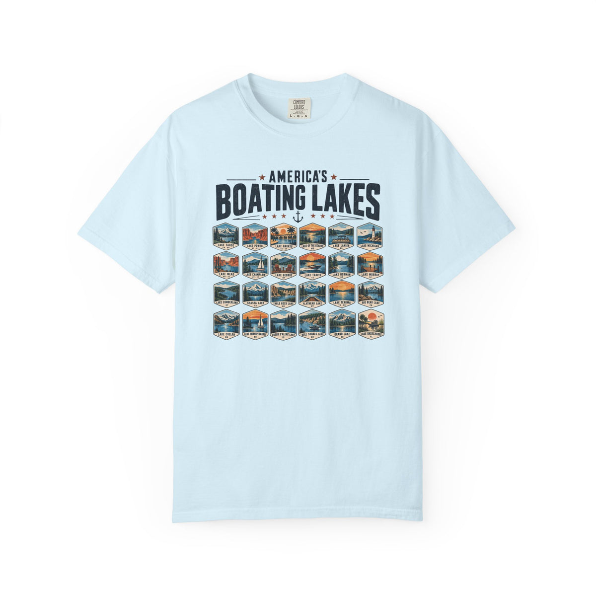 Boating Lakes T-shirt