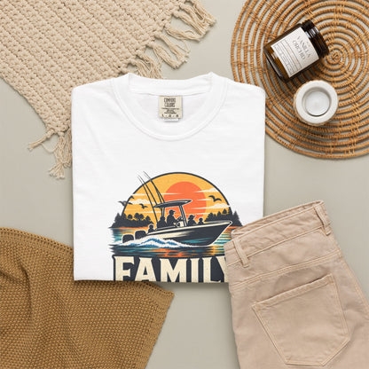 Family Boating Badge T-shirt