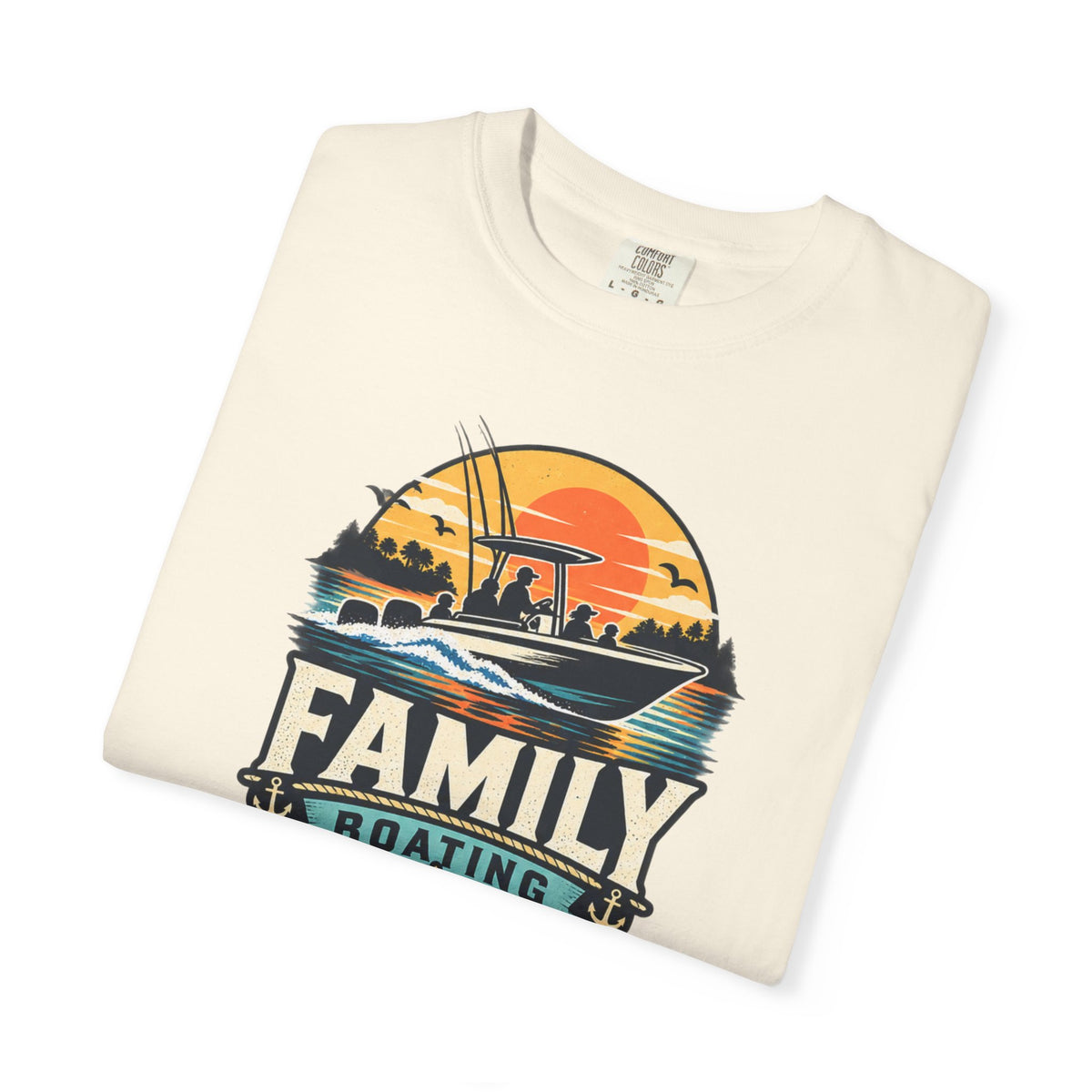 Family Boating Badge T-shirt