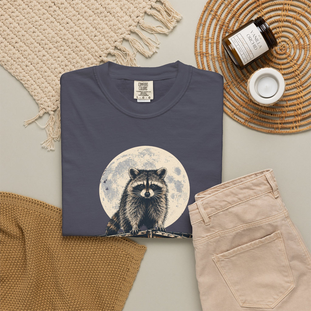 Boating Racoon T-shirt