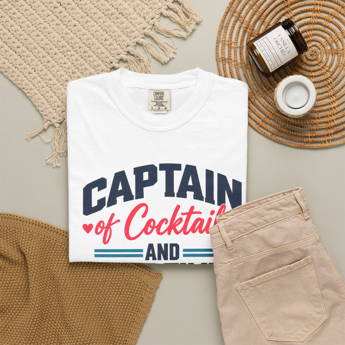 Captain Of Cocktails T-shirt
