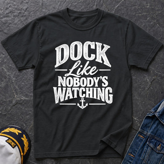 Dock Like T-shirt__Black__Black